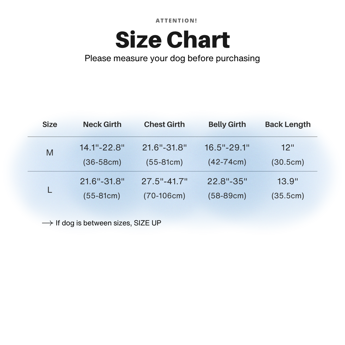 Attention Dog Harness with Leg Cover