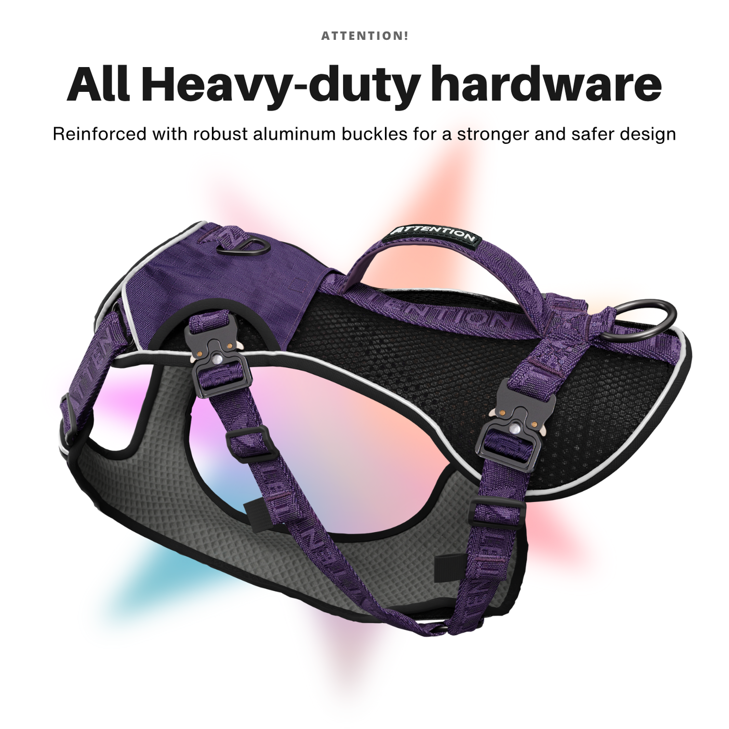 Attention Dog Harness with Leg Cover